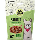 Recompense pentru caini Mr. Bandit SUSHI, iepure si peste, 500g AnimaPet MegaFood