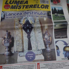 revista LUMEA MISTERELOR - (20 martie - 16 aprilie 2014)