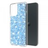Husa Motorola Moto G14 Techsuit Sparkly Glitter Bleu Protectie Zgarieturi