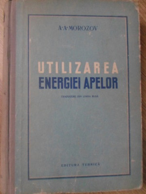 UTILIZAREA ENERGIEI APELOR-A.A. MOROZOV foto