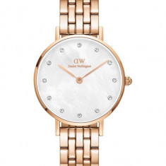 Daniel Wellington ceas Petite Lumine 28 5-Link femei, culoarea auriu