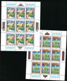 Macedonia 1997 - Europa, mituri si legende, serie minicoli neuzate