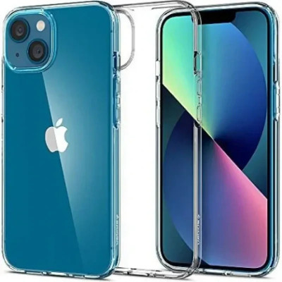 Husa Cover Spigen Liquid Crystal pentru Iphone 13 Clear foto