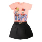 Set Tricou si Fusta 5-13 Ani Peach - 5ANIMarimea