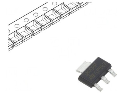 Power Switch Low-Side 1.7A SMD SOT223 foto