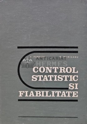 Control statistic si fiabilitate - 1982 - V. Panaite (R193) foto