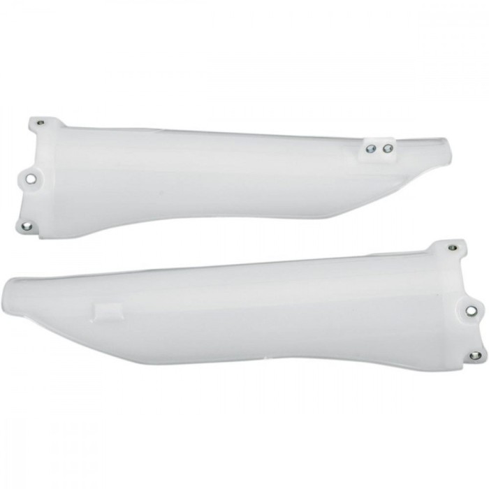 Aparatori telescoape fata Kawasaki KXF250+450/06-08, albe Cod Produs: MX_NEW KA03778280