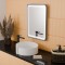 Oglinda LED Rectangulara, 45x60cm, Taglio Touch, Sistem Dezaburire ModernLight Concept