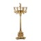 Sfesnic cu un ingeras cu sapte brate din bronz auriu CL-106