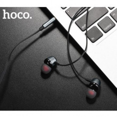 Casti HOCO M31 Cu Mufa Jack 3,5mm Si Microfon Gri foto