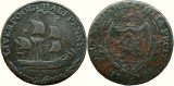 1793, &frac12; penny - Lancashire - Liverpool - Regatul Unit!, Europa