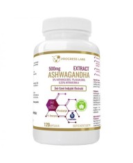 Progress Labs Ashwagandha Extract 500mg 9% Withanolides 120 Capsule foto