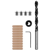 Yato YT-44111 - Set pentru imbinari cu dibluri de lemn 8 mm