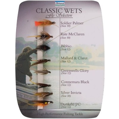 Set Muste Shakespeare Sigma Fly Selection No2 Classic Wets foto