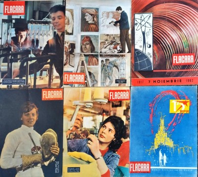 Revista Flacara 1962 - lot de 6 numere foto