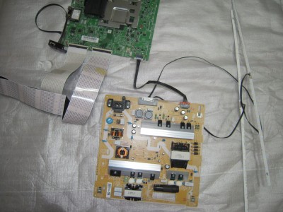 Sursa si Placa de baza tv smart Samsung foto