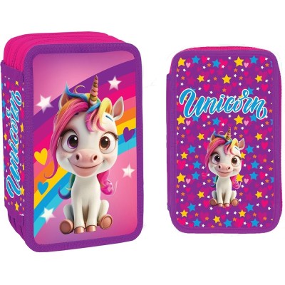 Penar echipat 3 fermoare , 39 piese Unicorn - S-COOL foto
