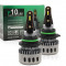 Set 2 becuri LED F10, SuperLED, 120W, 9000Lm