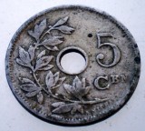 7.294 BELGIA 5 CENTIMES 1906 BELGIE Cross