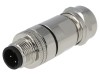 Conector M12 Tată Ethernet IP65, 4 Pini, Aurit, Cod D, Degson