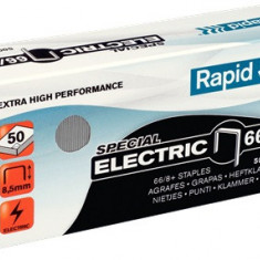 Capse Rapid Super Strong, 66/8+, Pentru Capsator Electric, 5000 Buc/cutie