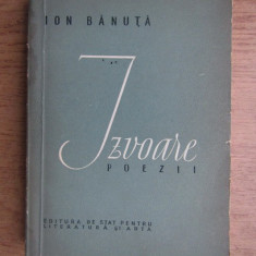 Ion Banuta - Izvoare poezii