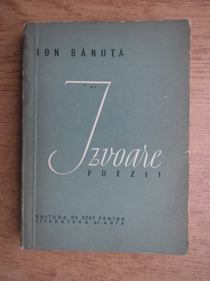 Ion Banuta - Izvoare poezii