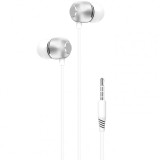 Handsfree Casti In-Ear XO Design EP26, Cu microfon, 3.5 mm, Alb