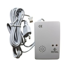 Detector de Gaz 9 - 12 V-DC 220v, Cablu 3 Metrii si Conectare Multipla Roval