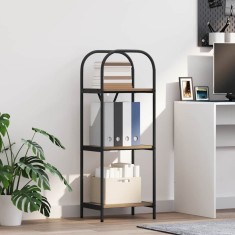 vidaXL Raft pentru cărți stejar artizanal 40 x 30 x 109 cm 879886