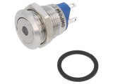 Comutator Anti-Vandalism 2A 36VDC IP65 &Oslash;12mm