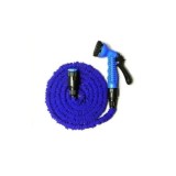 Furtun extensibil FOXMAG24 din latex pentru gradina cu pistol de udat, lungime 60 m