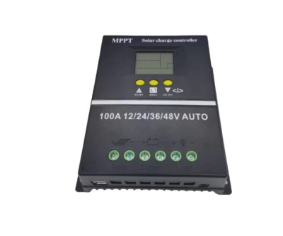 Controler solar, MPPT, 12V 24V 36V 48V, 100A, Regulator pentru panou solar foto