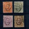 Eritrea Italiana 1893 - Regele Umberto, Mi.No.5,8,9,10 stampilate