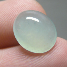 ~ Jad ( Jadeit ) natural - SUPERB - caboson 4,19 ct. Certificat de Autenticitate