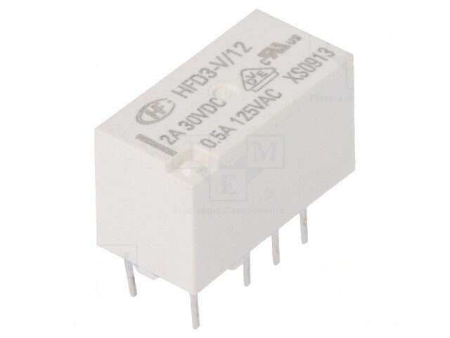 Releu Electromagnetic DPDT 12VDC 2A PCB