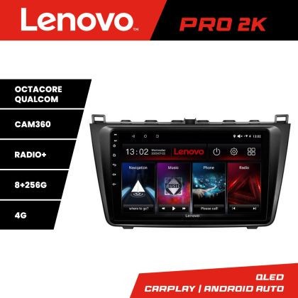 Navigatie Mazda 6 Lenovo Kit-012 8 core QLED 2K 8+256 360 Android Waze USB Navigatie Internet Youtube Radio CarStore Technology