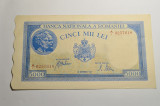 5000 lei 1943 Septembrie UNC