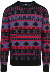 Snowflake Christmas Tree Sweater Urban Classics M EU foto