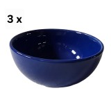 Set 3 boluri, 300 ml, Albastru