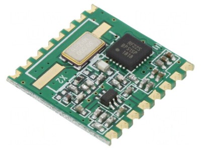 Modul RF emiţător-receptor FM FSK 915MHz 20dBm foto