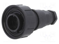 Conector circular mufă tată PIN 12 fără contacte pe cablu BULGIN
