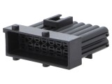 Conector Automotive JPT Tată Mufă Pe Cablu 16-PIN Negru