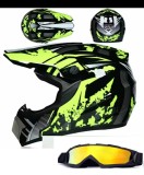 Casca Moto Atv Cross Enduro Downhill + Ochelari ,marimi disponibile S,M,L