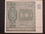 Finlanda 100 Markkaa 1945 VF+ RARA