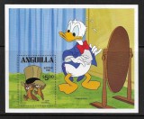 Anguilla 1981 - Pasti, Disney, desene animate, Donald Duck, Chip&amp;amp;Dale, serie neuzata