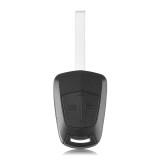 Carcasa Cheie Auto Techstar Opel Astra H, Zafira B, Corsa D, 2 Butoane, Negru