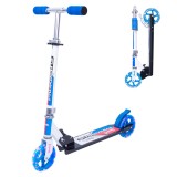 Trotineta cu Roti Iluminate WORKER Cirky 145mm - Albastru FitLine Training