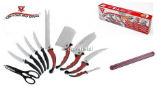 Set Cutite de Bucatarie cu Suport Magnetic Contour Knives foto