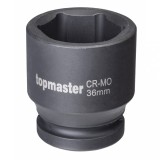 Cheie tubulara de impact Topmaster Pro 30 mm, 6 puncte, prindere 3/4